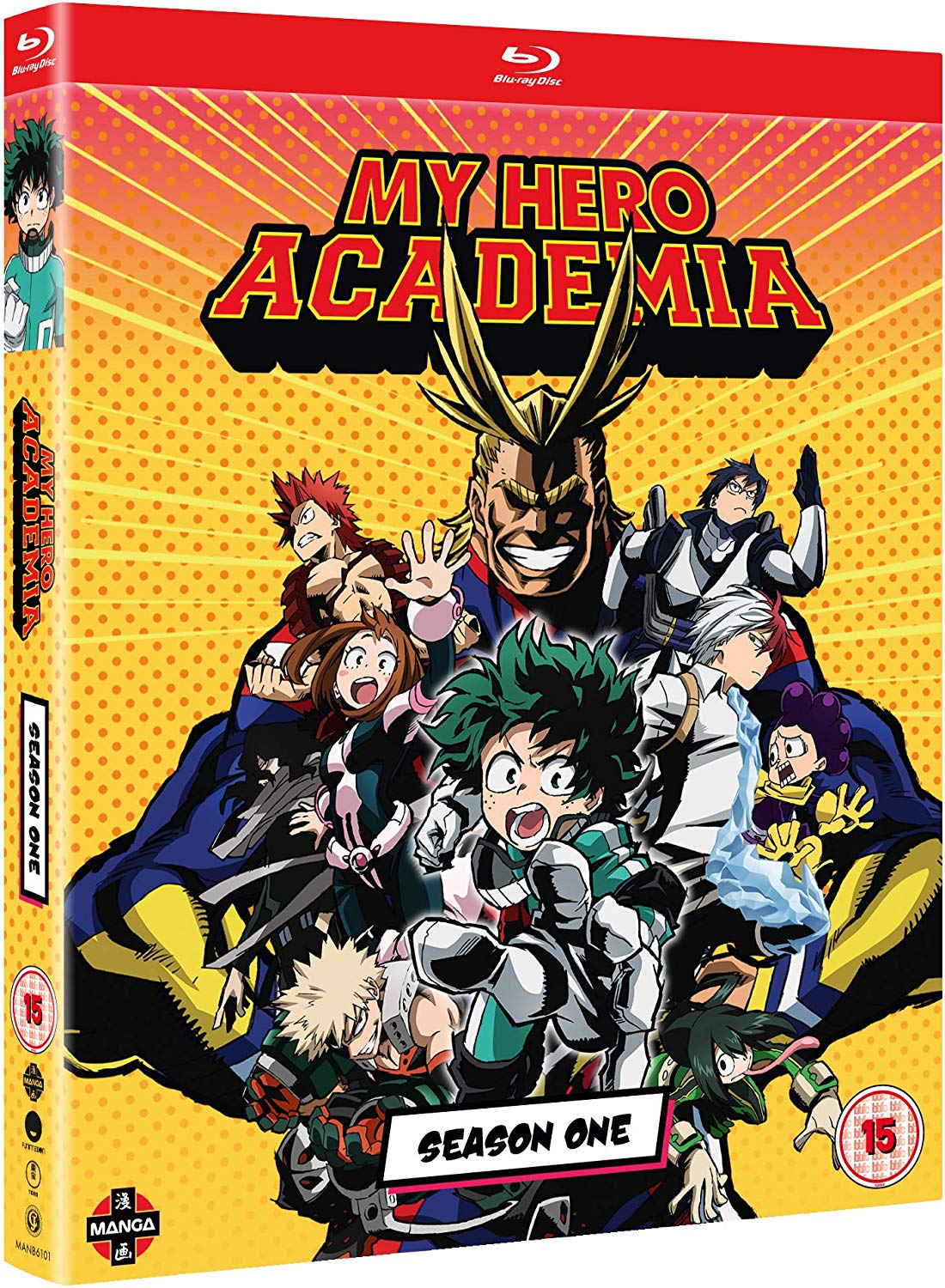 My Hero Academia Season 1 UK Blu-ray & DVD Re-Release Listed on Amazon – Anime UK News