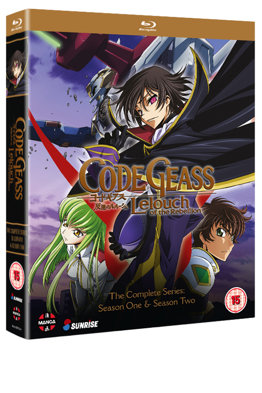 Code Geass Lelouch Of The Rebellion Complete Series Collection Review Anime Uk News