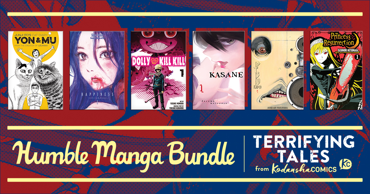 Humble Manga Bundle: Bannière Terrifying Tales